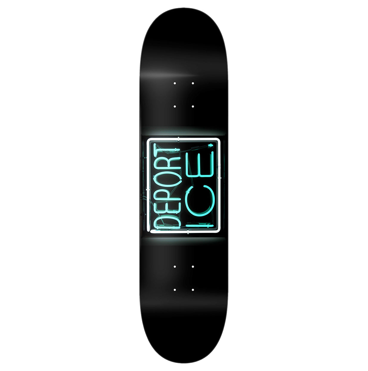 Abolish ICE Skateboard Deck — V1: Signed by Patrick Martinez