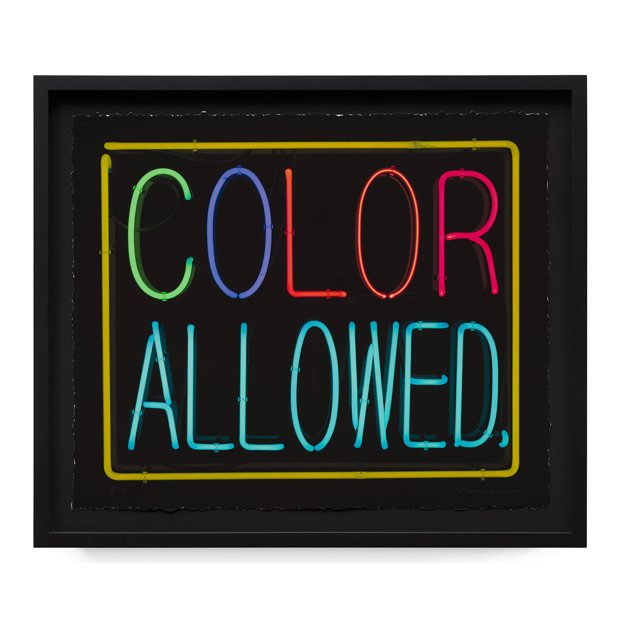 Color Allowed Artist Proof