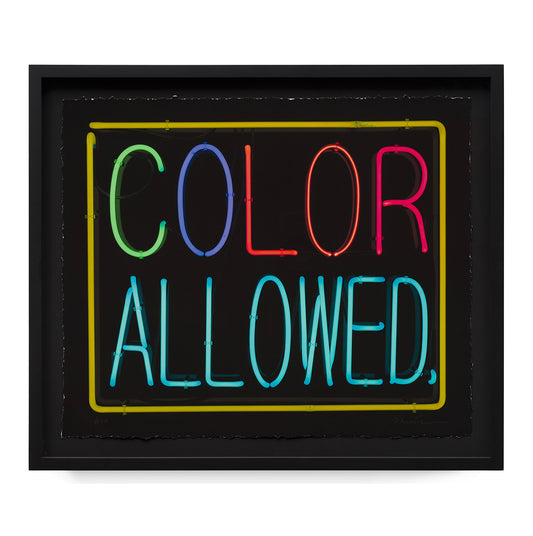 Color Allowed Artist Proof