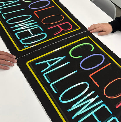 Color Allowed Artist Proof