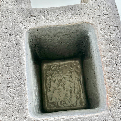 Ceramics Department x Patrick Martinez Cinder Block Planter